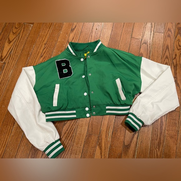 Daisy Green and White Jacket - Picture 5 of 10